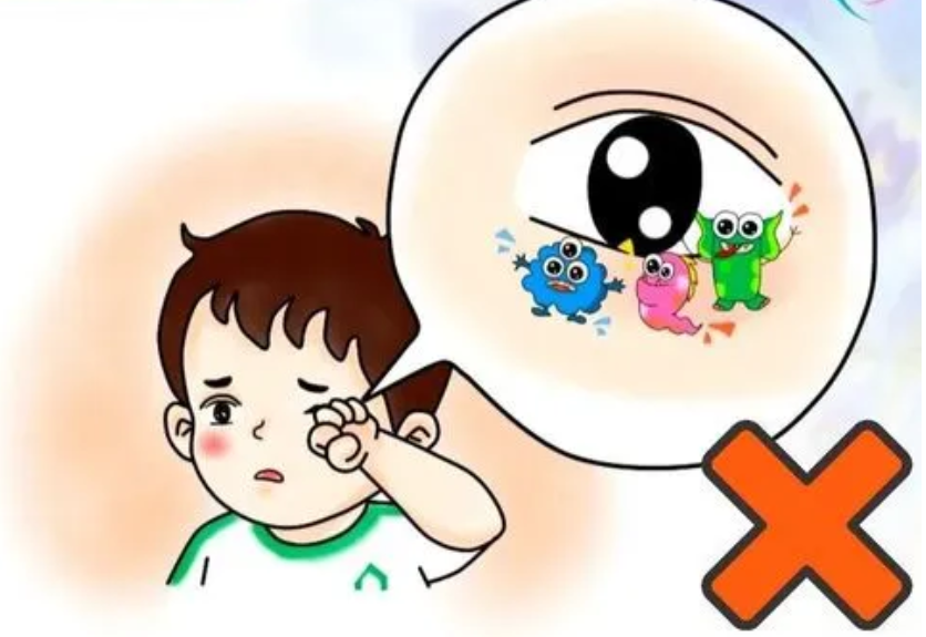 日常要注意用眼卫生,不要手揉眼睛,避免因感染引起视力损害.