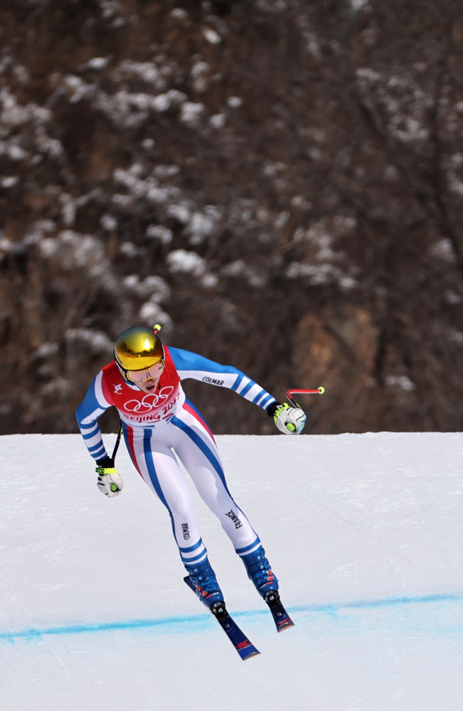 北京冬奥会高山滑雪女子全能赛况10