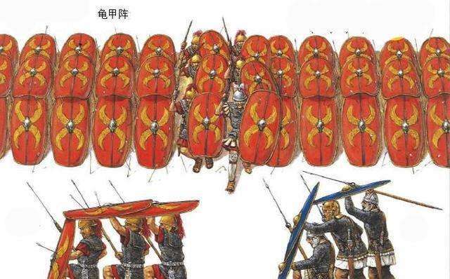 东亚始终缺乏盾文化故一直未能产生龟甲阵