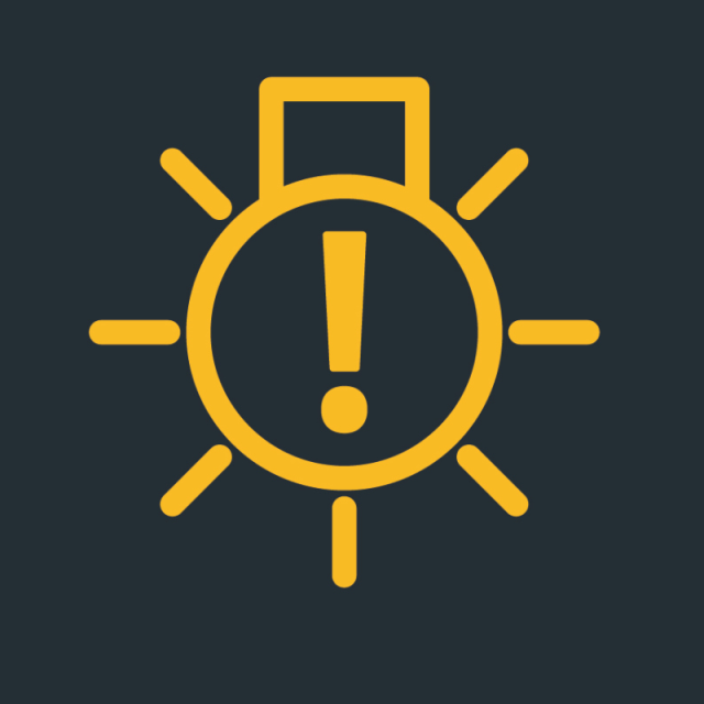 汽车仪表上显示黄色感叹号是什么意思会有什么影响吗