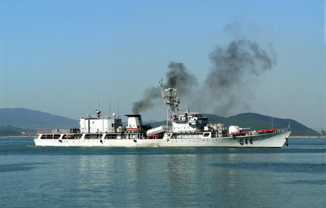 053h1型"四平"号护卫舰"海响尾蛇"舰空导弹,法国研制的全天候近程防空