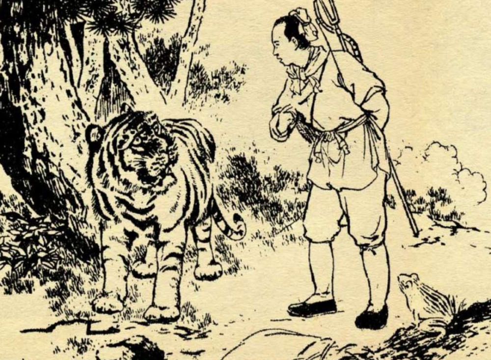 民间故事老虎报恩半夜送媳妇