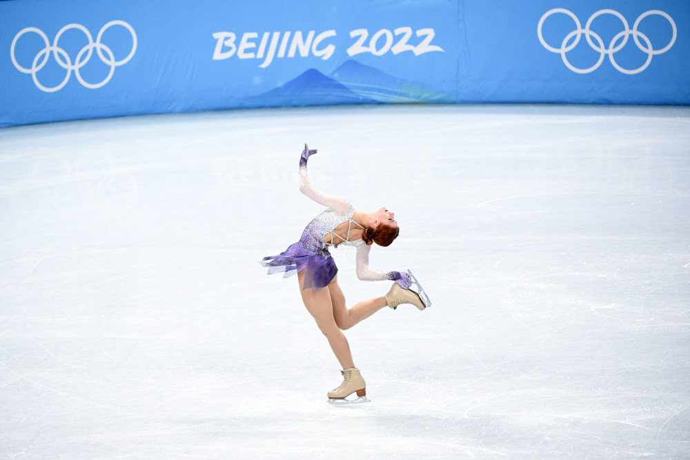 2022冬奥会单人花滑图片
