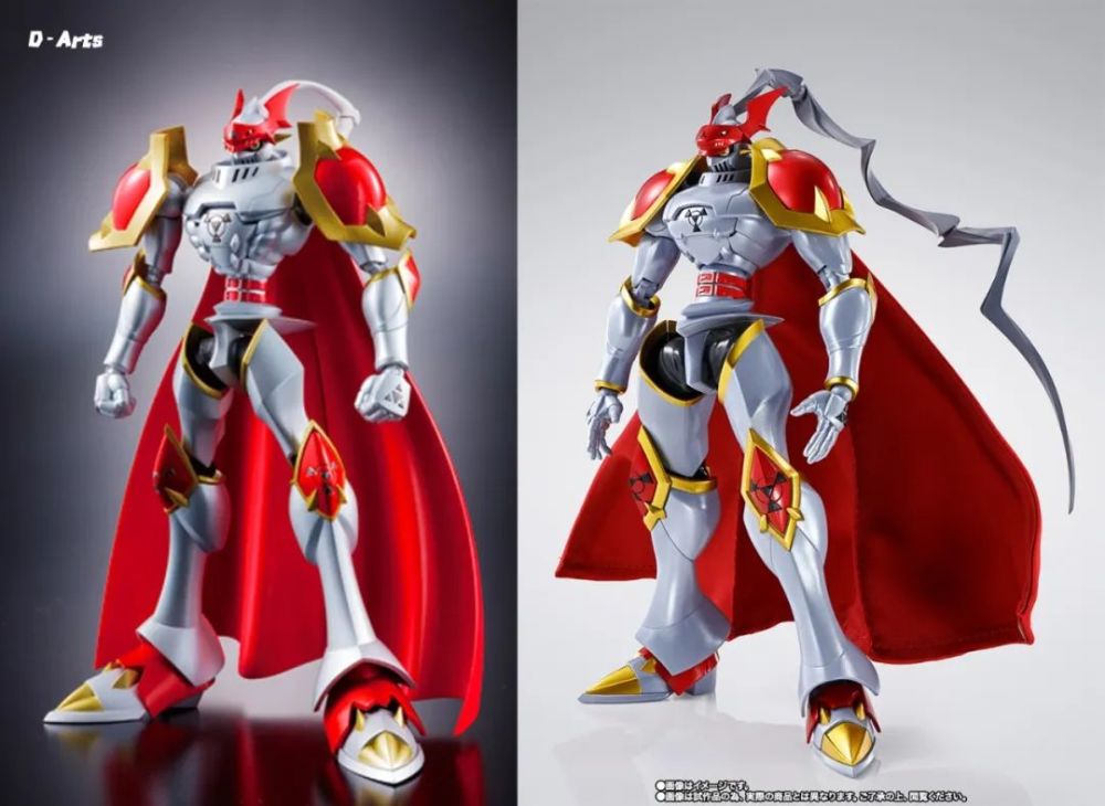 5cm官图鉴赏涛哥shf系列推出了一款圣骑士再诞版本的红莲骑士兽(公爵