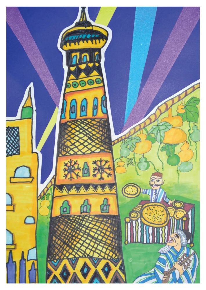 手绘大巴扎明信片最终排名出炉