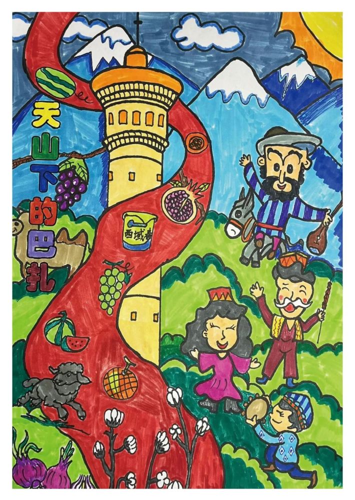 手绘大巴扎明信片最终排名出炉