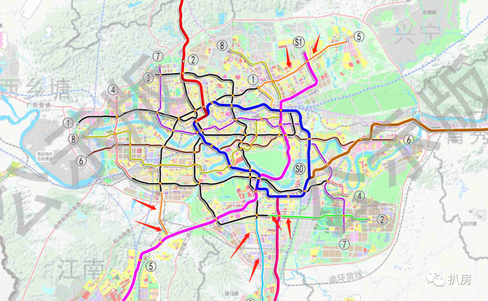 重磅消息南寧地鐵6號線等四條線路計劃兩年內開工你期待嗎