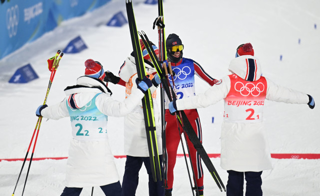 (北京冬奥会)北欧两项——团体赛跳台滑雪大跳台/越野滑雪4×5公里