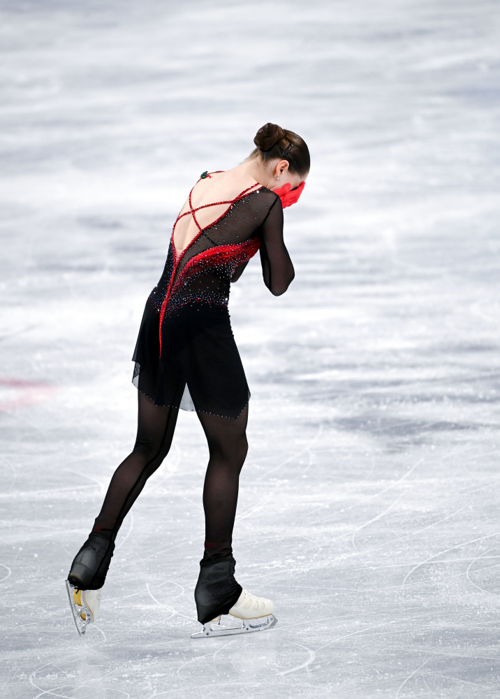 北京冬奥会花样滑冰女子单人滑自由滑赛况17