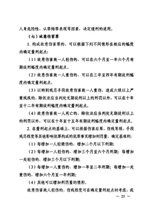 浙江省《关于常见犯罪的量刑指导意见（试行）》实施细则 | 浙高法审（2022）1号