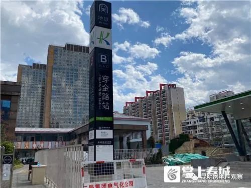 大量美图来了昆明地铁5号线多个站点最新照片曝光