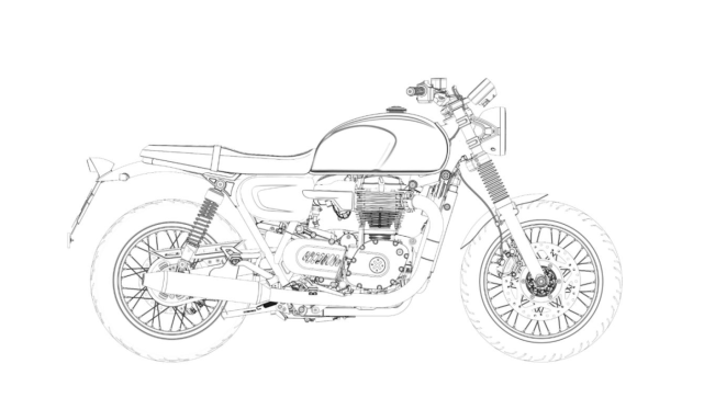 brixton摩托车设计图:简单性高于一切!