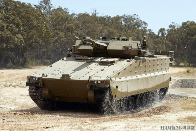 韩国发布as21步兵战车在澳大利亚测试照片与莱茵金属展开竞争