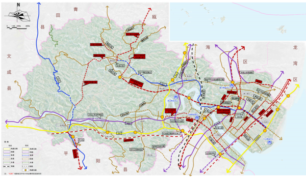 瑞安要建三大高速动脉四大铁路轨道看看都在哪里