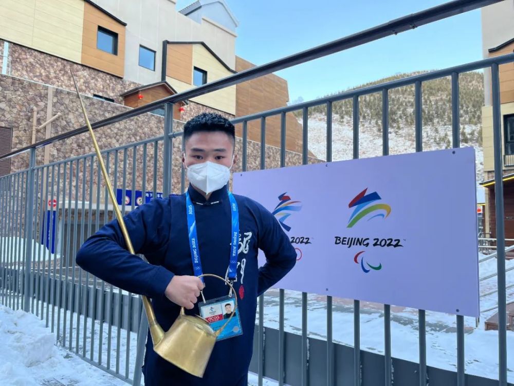 厉害了兴文小伙胡鑫在冬奥会现场表演这项技艺