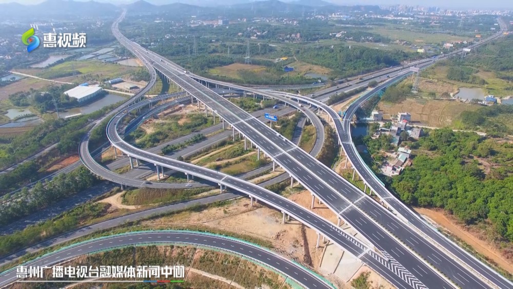 惠州市1号公路贯通南北大通道打开发展新空间