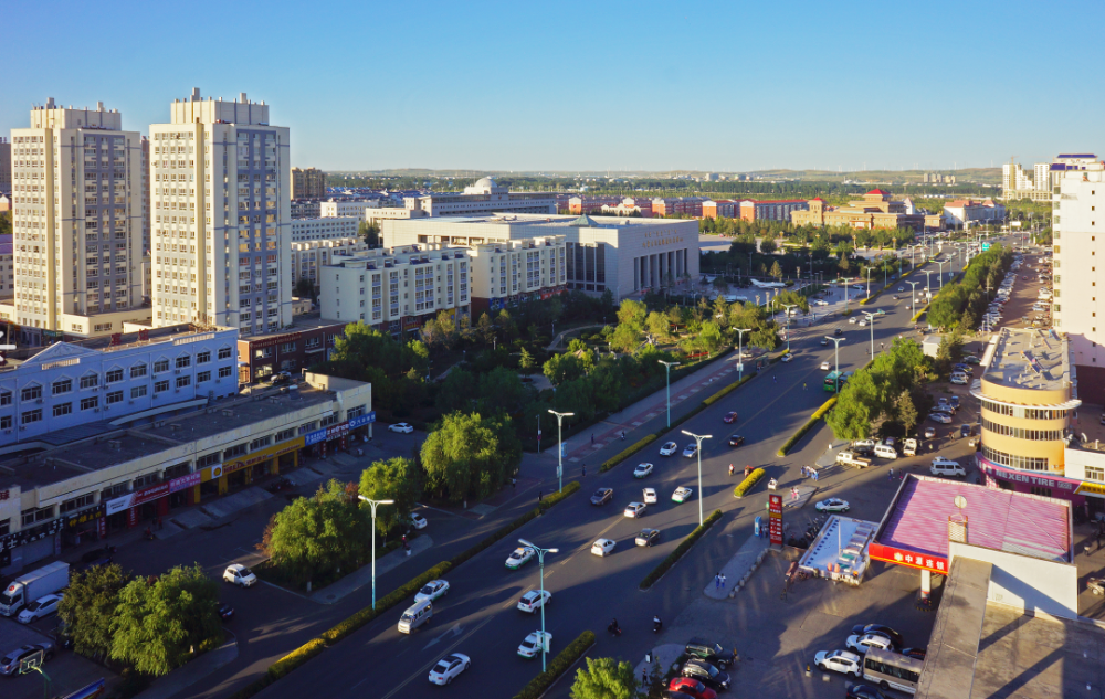 乌兰浩特风景 市区图片