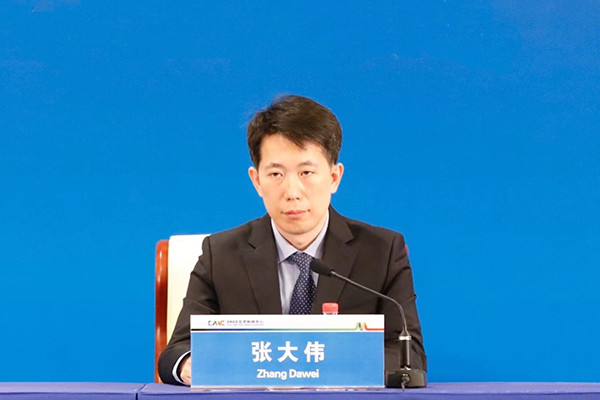 美丽中国·绿色冬奥专场新闻发布会上,生态环境部大气环境司副司长张