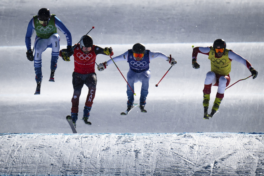 冬奥会比赛照片项目图片