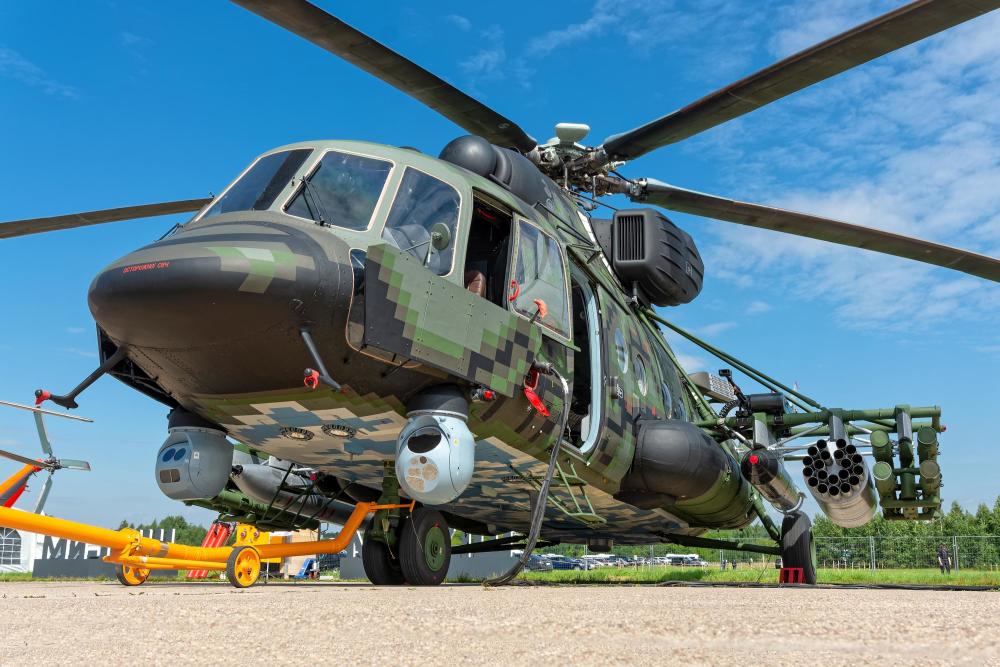 魔改米8交付俄军火力超过攻击直升机可击毁20公里内的目标