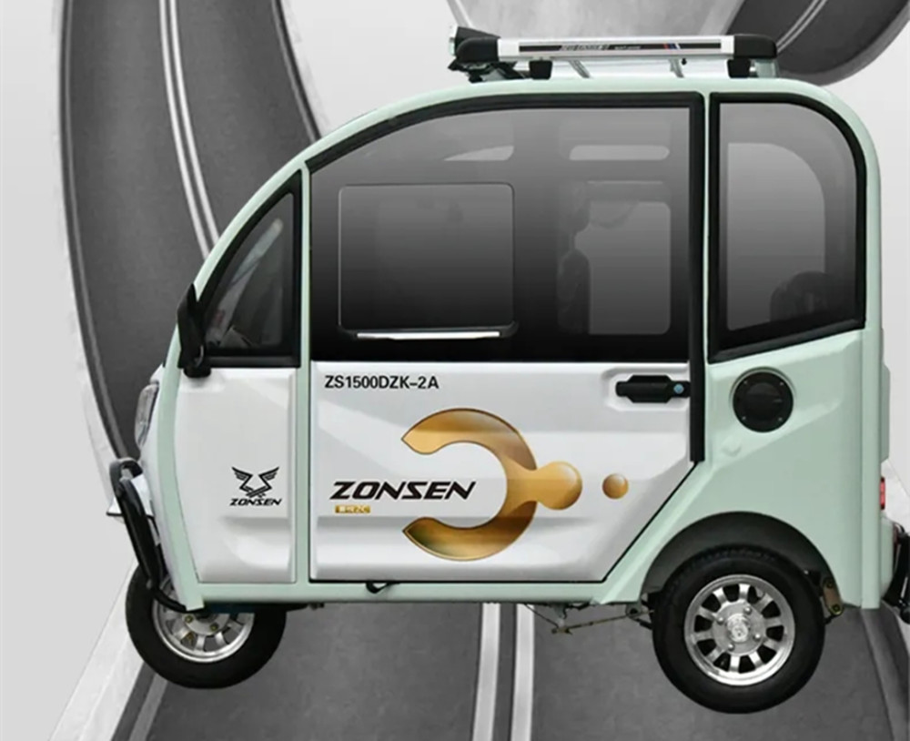 宗申推出喜悦2C三轮乘用车，650W电机，两门设计，可载3人000968煤气化