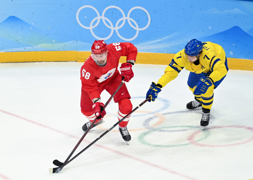 北京冬奥会冰球男子半决赛俄罗斯奥委会队晋级决赛8