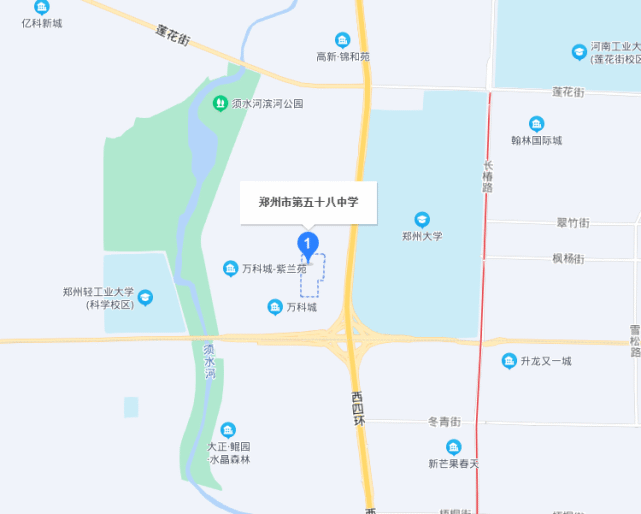 郑州市第五十八中学简介_办学理念_学校位置