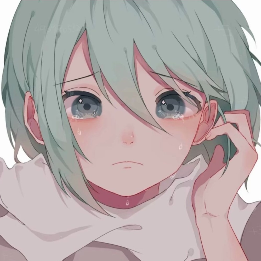 动漫头像:女生头像,咱就是说控制不住哭怎么办_腾讯新闻