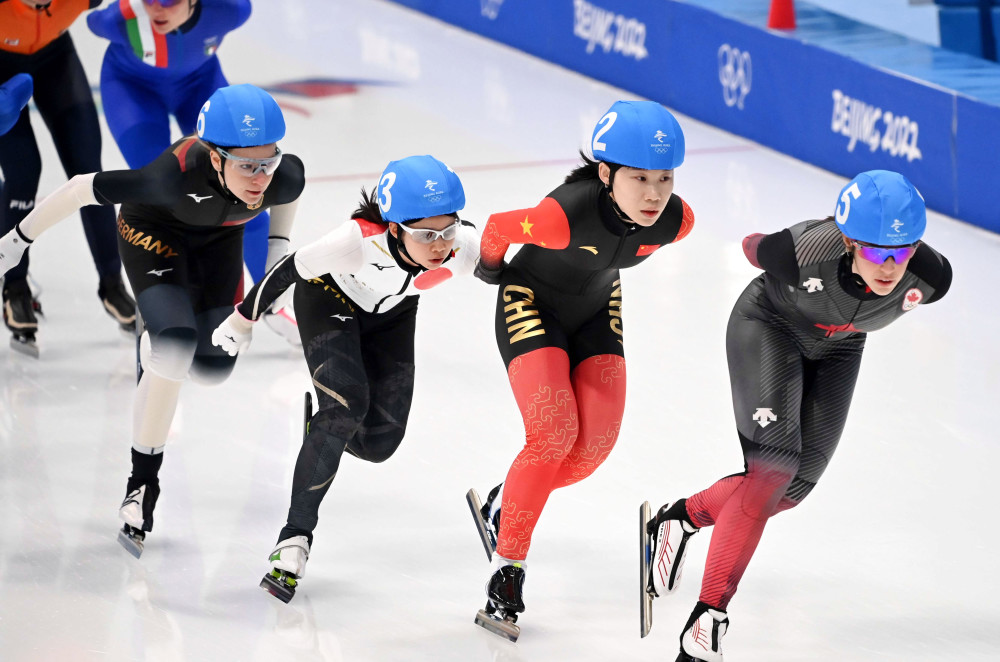 (北京冬奥会)速度滑冰——女子集体出发半决赛赛况(5)