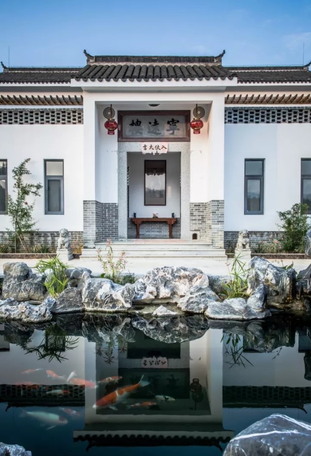 广东梅州五华新中式现代徽派客家四合院实景拍摄——新民居鲁工出品