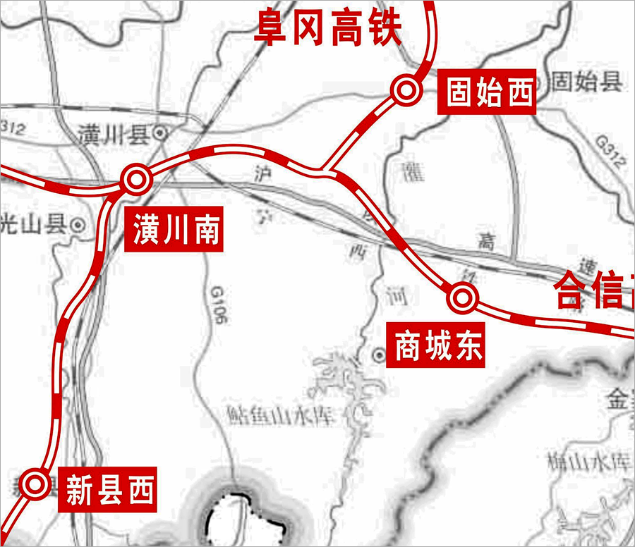 头条商城县力争宁西高铁设站已实地踏勘火车站与郭窑村地段