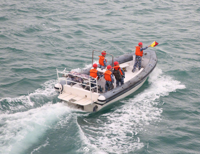 蹈海踏浪多图看海上考核热血瞬间