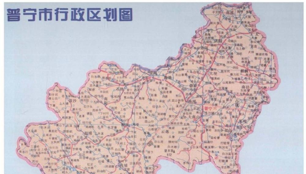 普宁大南山地图图片