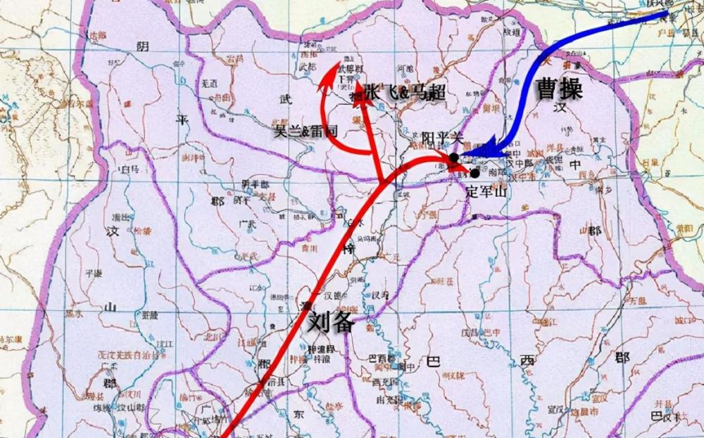 在東漢末年,割據漢中本來是張魯宗教神權小王朝的地盤,但因為他實力