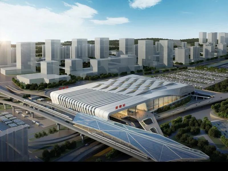 重磅216吨钢结构提升成功广汕高铁新塘站最新动态曝光