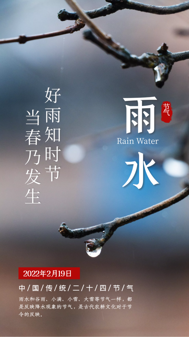 今日雨水丨好雨知时节当春乃发生