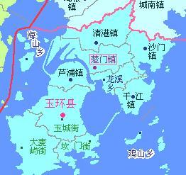 每天一县浙江省台州市玉环市