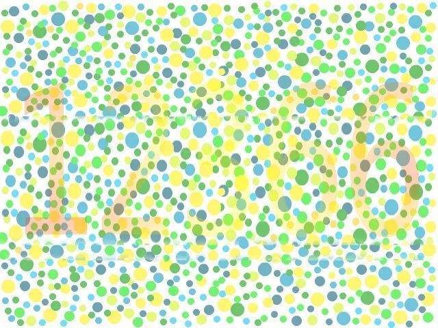 车管所4张色盲测试图,98%的人只能看前3张,最后看出来的是大神_腾讯