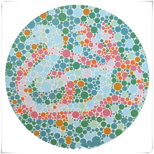 车管所4张色盲测试图,98%的人只能看前3张,最后看出来的是大神_腾讯