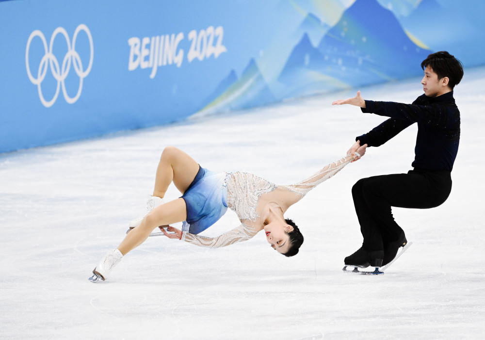 北京冬奥会双人滑图片