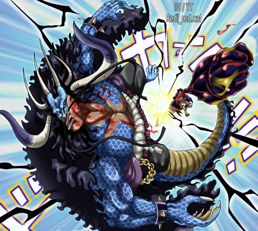 One Piece 1040 Words Will The Elephant Lord Change The War Situation In The Kingdom Of Peace Luffy And Kaido Are In Focus Laitimes