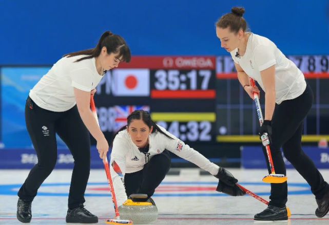 冰壶大结局日本女队惨败英国最后一天夺首金