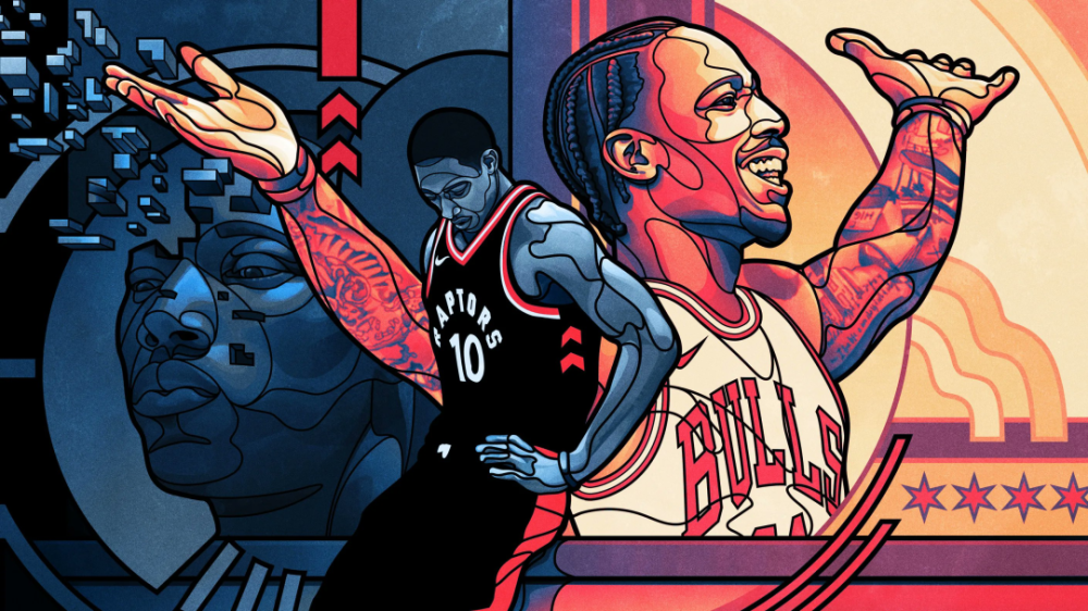 德罗赞连续7场得分35 ,在公牛队史能够排名第二,仅次于乔丹的10场.