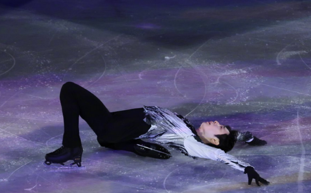 仙女本尊千金化身白天鹅羽生结弦亲吻冰面葱桶绝美收官