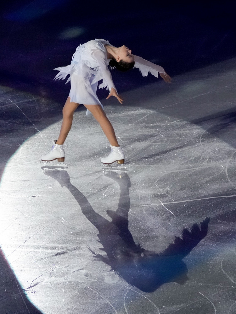 北京冬奥会花样滑冰北京冬奥会举行花样滑冰表演滑11