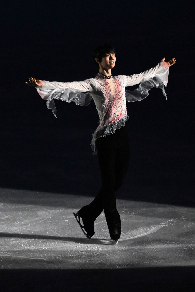 北京冬奥会花样滑冰北京冬奥会举行花样滑冰表演滑21