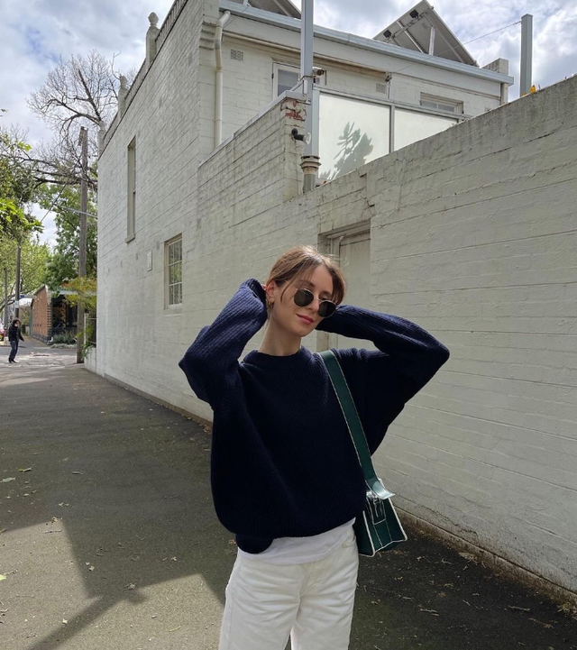 墨尔本博主jessicaalizzi小个子女生穿搭风格 时髦随性的时尚feel