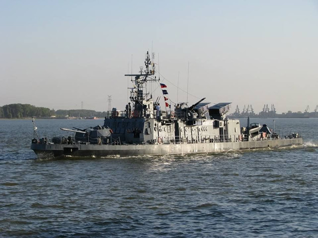 罗马尼亚米哈伊尔科格尔尼恰努级内河炮艇船小火力凶猛