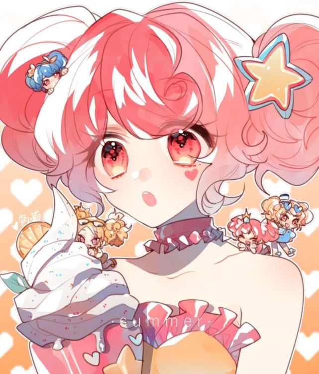 王者荣耀头像:小乔缤纷独角兽星元套装