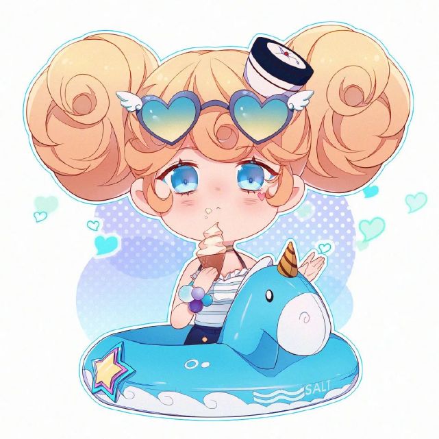 王者荣耀头像小乔缤纷独角兽星元套装